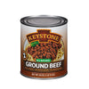 Keystone All Natural Ground Beef 28 Ounce Long Term Emergency Survival Food Canned Meat | Fully Cooked Ready To Eat | Gluten Free Family Pack Of 1