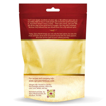 Spicy World Yellow Corn Flour 4 Pound (64oz) - Finely Ground, USA Grown Premium Quality