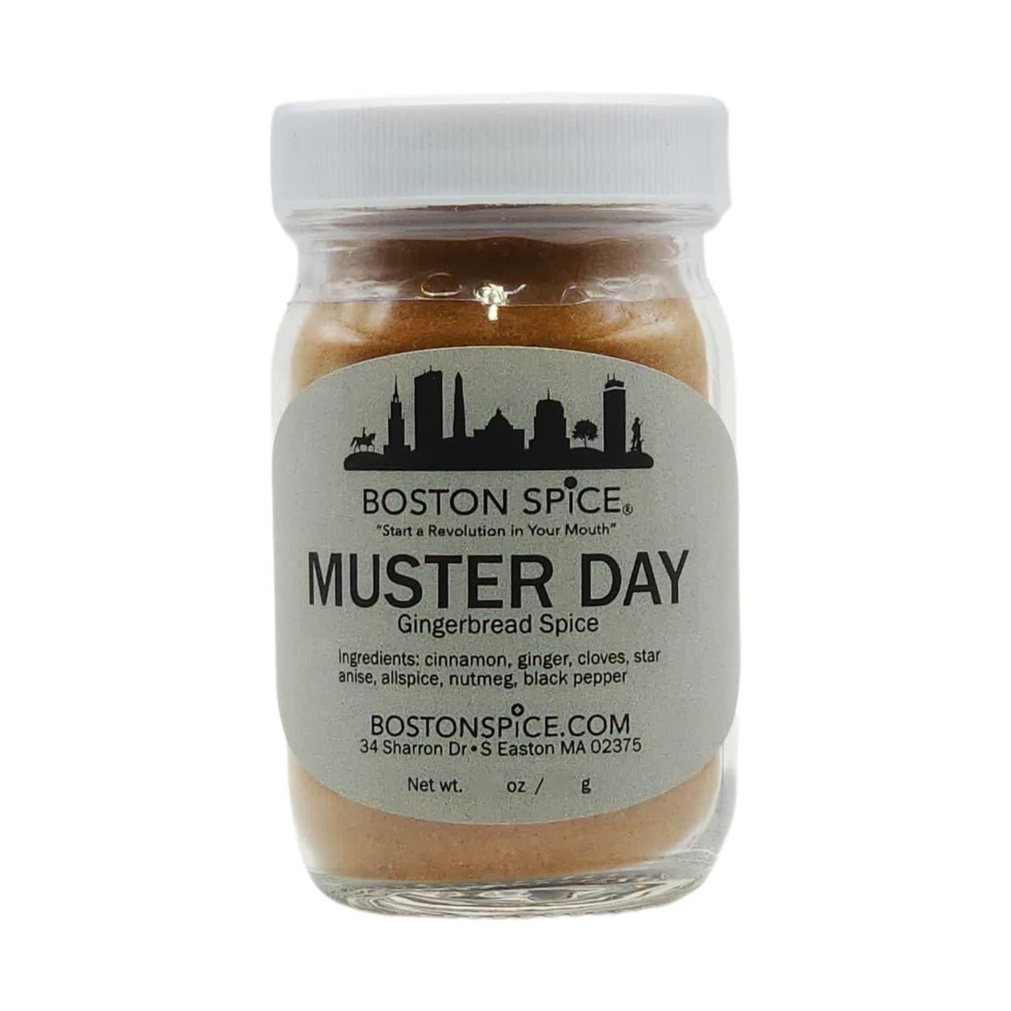 Boston Spice Muster Day Baking Seasoning Blend Flavor Blendgerbread Lebkuchen Pierniki Cake Pie Muffins Cookies Cupcakes Fudge Add To Protein Shakes Smoothies Apprx 1/2 Cup Jar Wt. 1.8Oz/53G