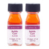Lorann Bubble Gum Ss Flavor, 1 Dram Bottle (.125 Fl Oz - 3.7Ml - 1 Teaspoon) 2 Pack