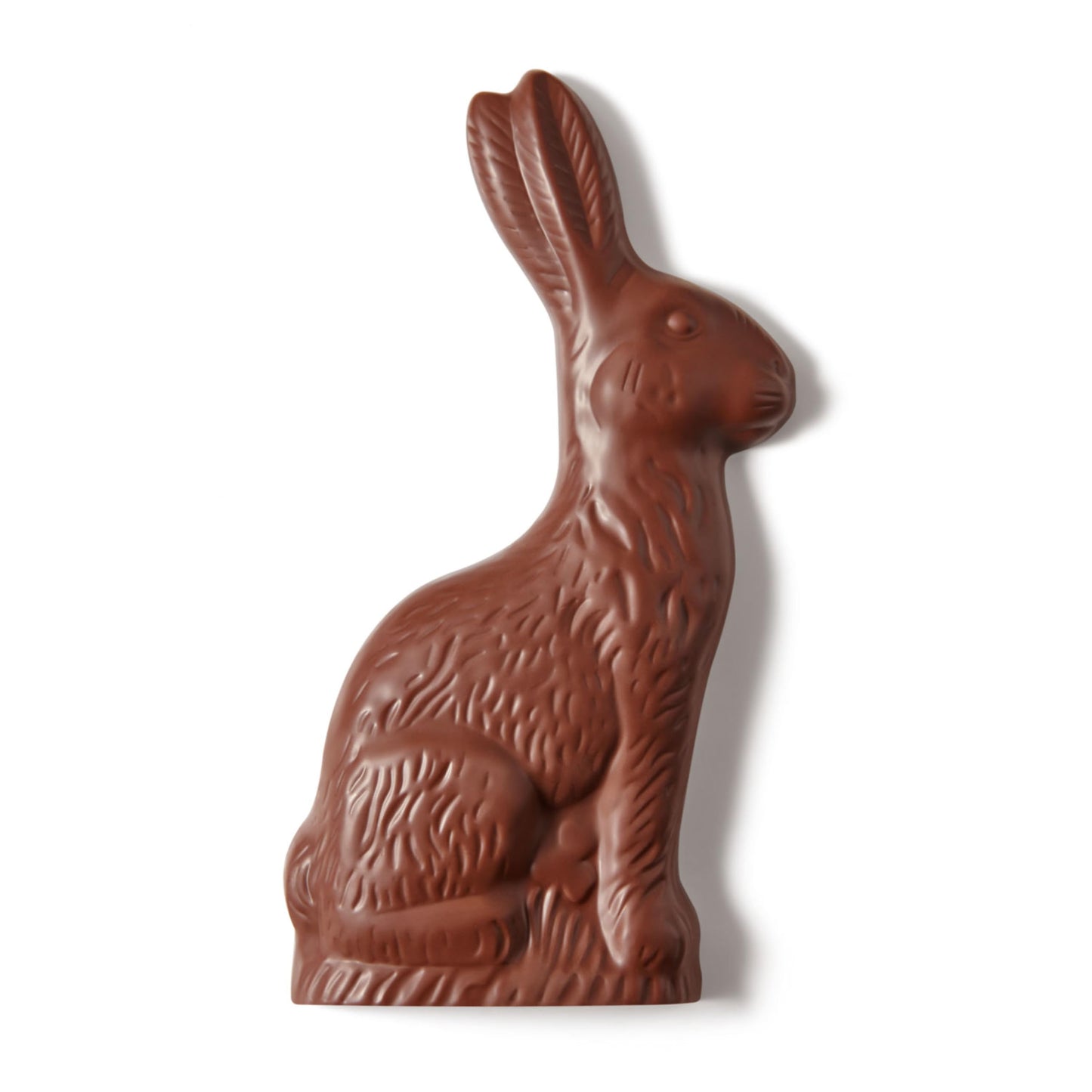 HERSHEYS Solid Milk Chocolate Bunny, Easter Candy Gift Box, 14 oz