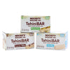 Mighty Sesame TahiniBars, Variety Pack (18 Bars) | 6 Pistachio - 6 Vanilla - 6 Cocoa Nibs | 100 Calorie Mini Halva Bars | Indivi