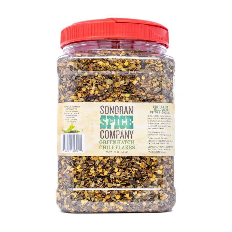 Sonoran Spice Hatch Green Chile Flakes, 16 Ounce (Pack of 1)