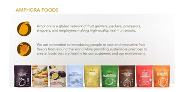 AMPHORA Soft Dried Ginger, 4 oz Pouch, Case of 6 - Natural Flavor, Ideal for Cooking and Baking