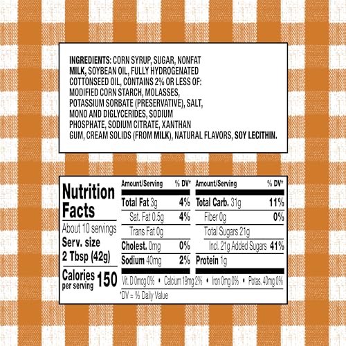 Smucker's Hot Caramel Flavored Topping, 15.5 Ounces (Pack of 6), Microwavable Squeeze Bottle