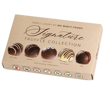 Vegan, Gluten Free, Nut Free | Gourmet Chocolate Truffle Collection (15 Pieces) | Dairy Free, Soy Free, Sesame Free | Allergy Fr