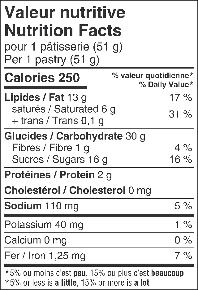 Passion Flakie - Three Fruits, 305G Vachon - Imported From Quebec