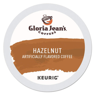 Gloria Jean'S Coffees Hazelnut, Single-Serve Keurig K-Cup Pods, Flavored Medium Roast Coffee, 24 Count