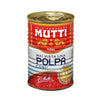 Mutti Crushed Tomatoes (Polpa), 14 Oz. | 1 Pack | Italy’S #1 Brand Of Tomatoes | Fresh Taste For Cooking | Canned Tomatoes | Vegan Friendly & Gluten Free | No Additives Or Preservatives