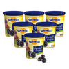 Sunsweet Amazin' Pitted Prunes - Dried Prunes Pitted Unsweetened - Gluten Free, Vegan, Low Fat - Fiber & Minerals - 16 Oz Canister X 6 Pack