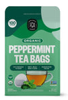 Fgo Organic Peppermint Tea, Eco-Conscious Tea Bags, 100 Count