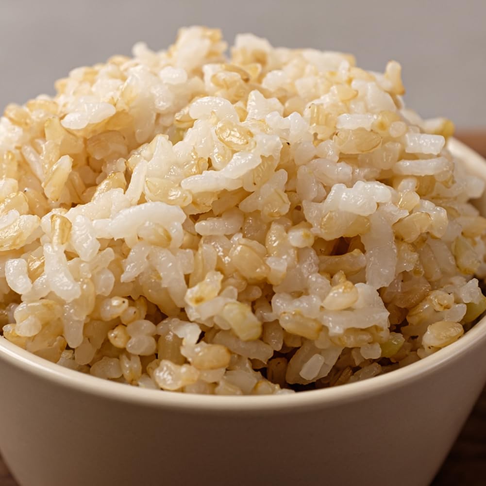 Hamchorom Brown Sweet Rice - Glutinous Short Grain Rice, 2lb, Rich in Fibers and Minerals, Perfect for Sticky Rice Dishes