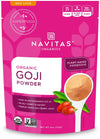 Navitas Organics Goji Powder - Organic, Non-GMO, 4oz Bag, 12 Servings, Sulfite-Free