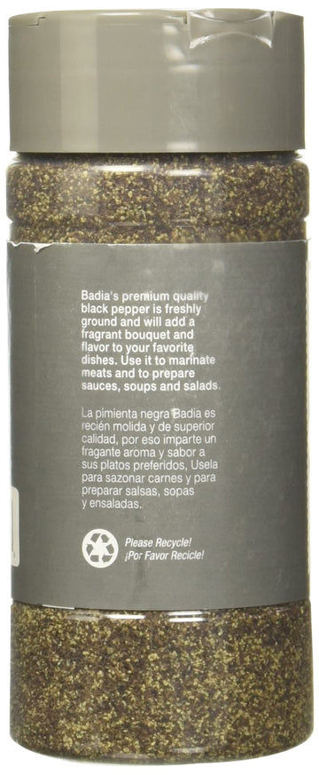 Badia Black Pepper Ground, 7-Ounce (Pack of 6)