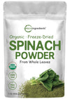 Micro Ingredients Sustainably US Grown, Organic Spinach Powder, 1 Pound, Freeze Dried from Whole Leaf, Rich in Beneficial Thylak