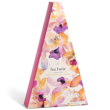 Tea Forte Mariposa Advent Calendar, 12 Days Of Blissful Tea, Tea Gift Set Of 12 Infuser Tea Bags With Numbered Doors, Variety Pa