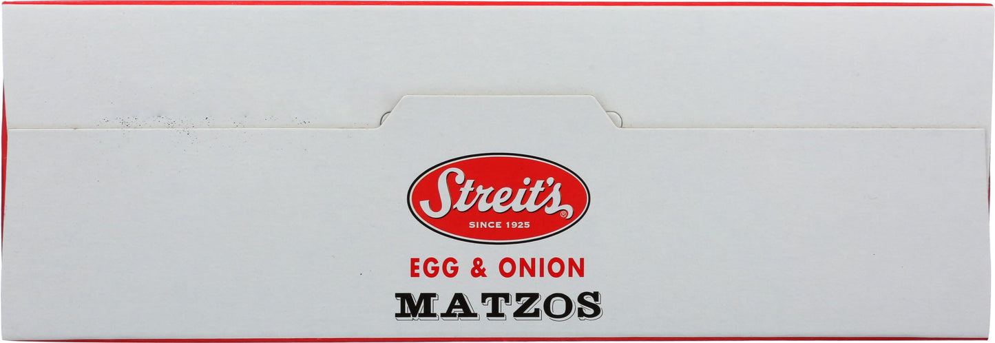 MATZO EGG ONION