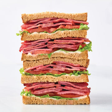 Godshalls Fully Cooked Uncured Turkey Bacon, 3 oz, 6 Pack