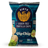 Siete Grain Free Tortilla Chips | Gluten Free Chips | Paleo & Vegan Snacks | Non GMO | Dip Chip, 5 Ounce (Pack of 12)