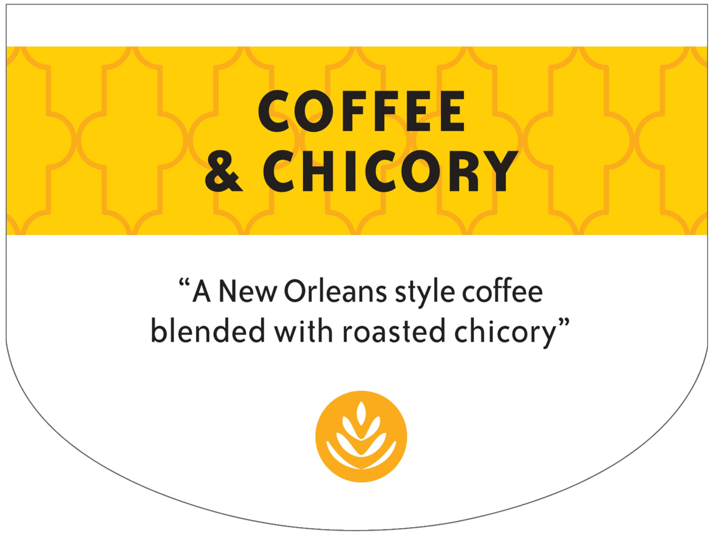 Community Coffee Coffee & Chicory Pods, Medium-Dark Roast, Compatible with Keurig 2.0, 72 Count (Pack of 1)