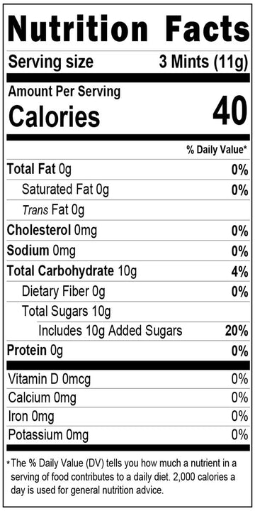The Dreidel Company Autumn Buttermints, Mint Candies, After Dinner Mints, Butter Mint Candy, Fat-Free, Kosher Certified, Individually Wrapped (110 Pieces)