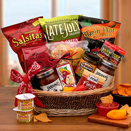 A Little Spice Gourmet Salsa & Chips Gift Basket