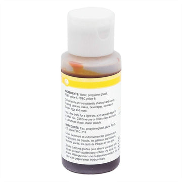 Lorann Gold Liquid Food Color, 1 Ounce Squeeze Bottle