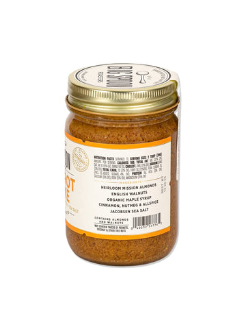 Big Spoon Roasters Carrot Cake Almond Butter With Sea Salt - Keto Friendly, Low Sugar Almond Butter - Crunchy Almond Butter W/Be