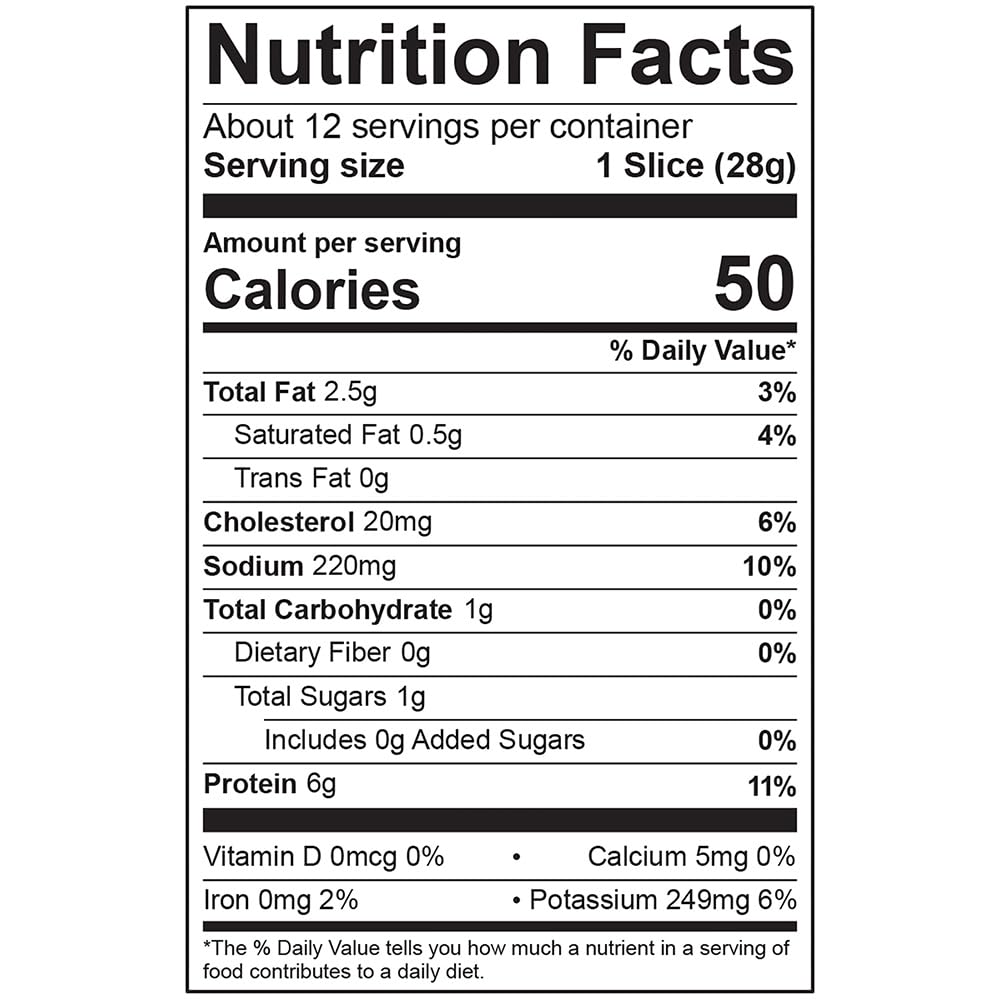 Godshall's 12oz Peppered Turkey Bacon, 6-pack - Delicious, High-Protein Bacon Alternative, Perfect for Breakfast and Snacks