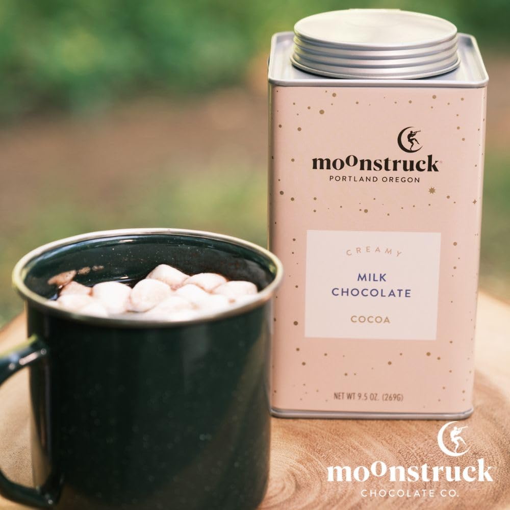 Moonstruck Chocolate Creamy Milk Chocolate Hot Cocoa Mix 9.5oz (Pack of 1)