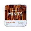 SIMPLY MINTS Natural Cinnamon Breath Mints, 6 Pack (180 Pieces), Made with Real Cinnamon Oil | Aspartame-Free, Sorbitol-Free, Xy