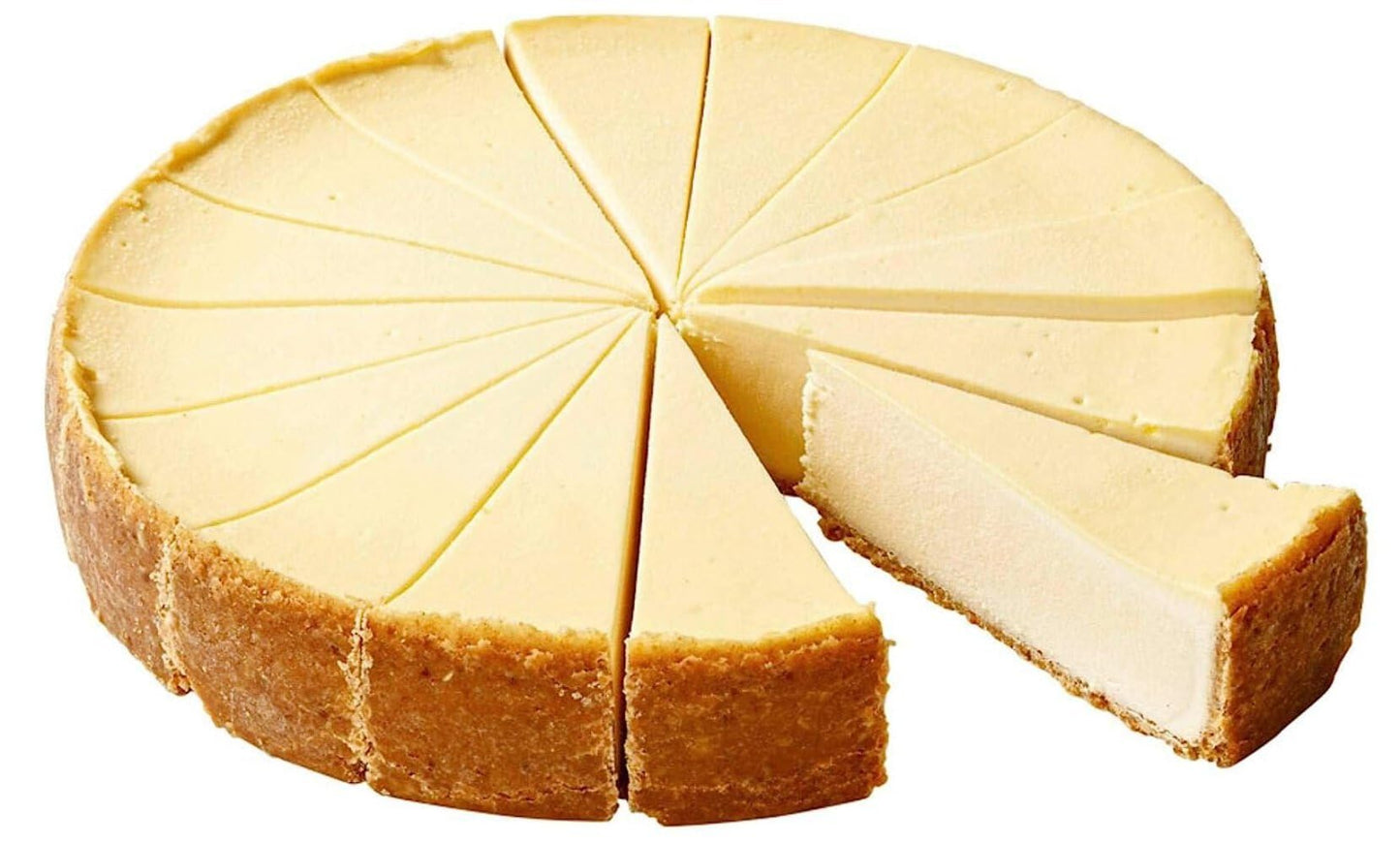 ANDY ANAND CHOCOLATIER New York Cheesecake 9 | Handcrafted with Real Cream Cheese | Pre-Sliced, 32 Ounce