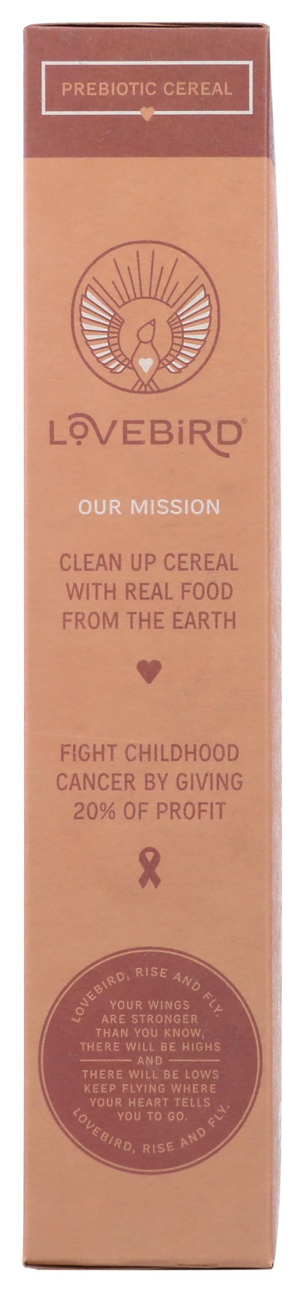 Lovebird Organic Grain Free Cinnamon Os Cereal, 7 OZ