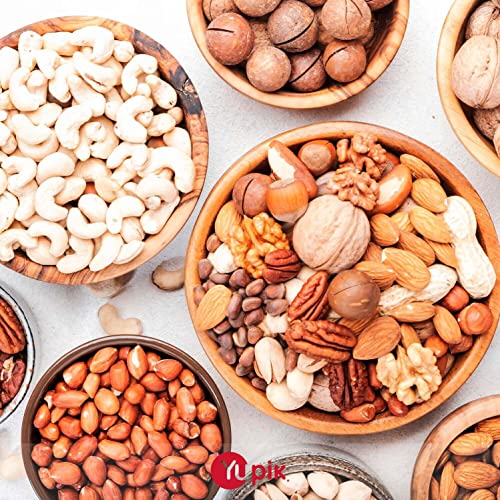 Yupik Organic California Almonds, 2.2 lb (35.2 oz), Non-Gmo, Vegan, Gluten-Free, Good Source Of Protein, Fiber, Iron & Calcium,