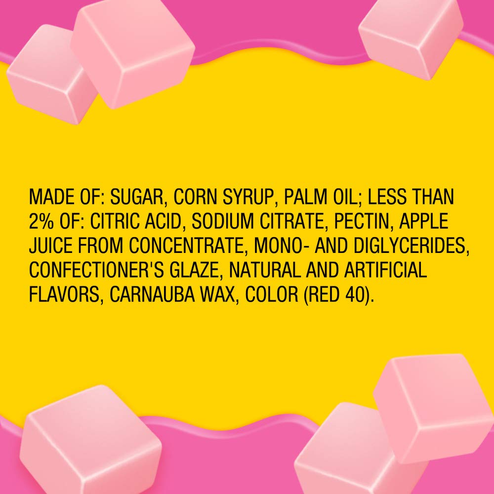 STARBURST Candy Bulk - Minis All Pink Fruit Chews, Pink Snacks, 8oz (Pack of 8)
