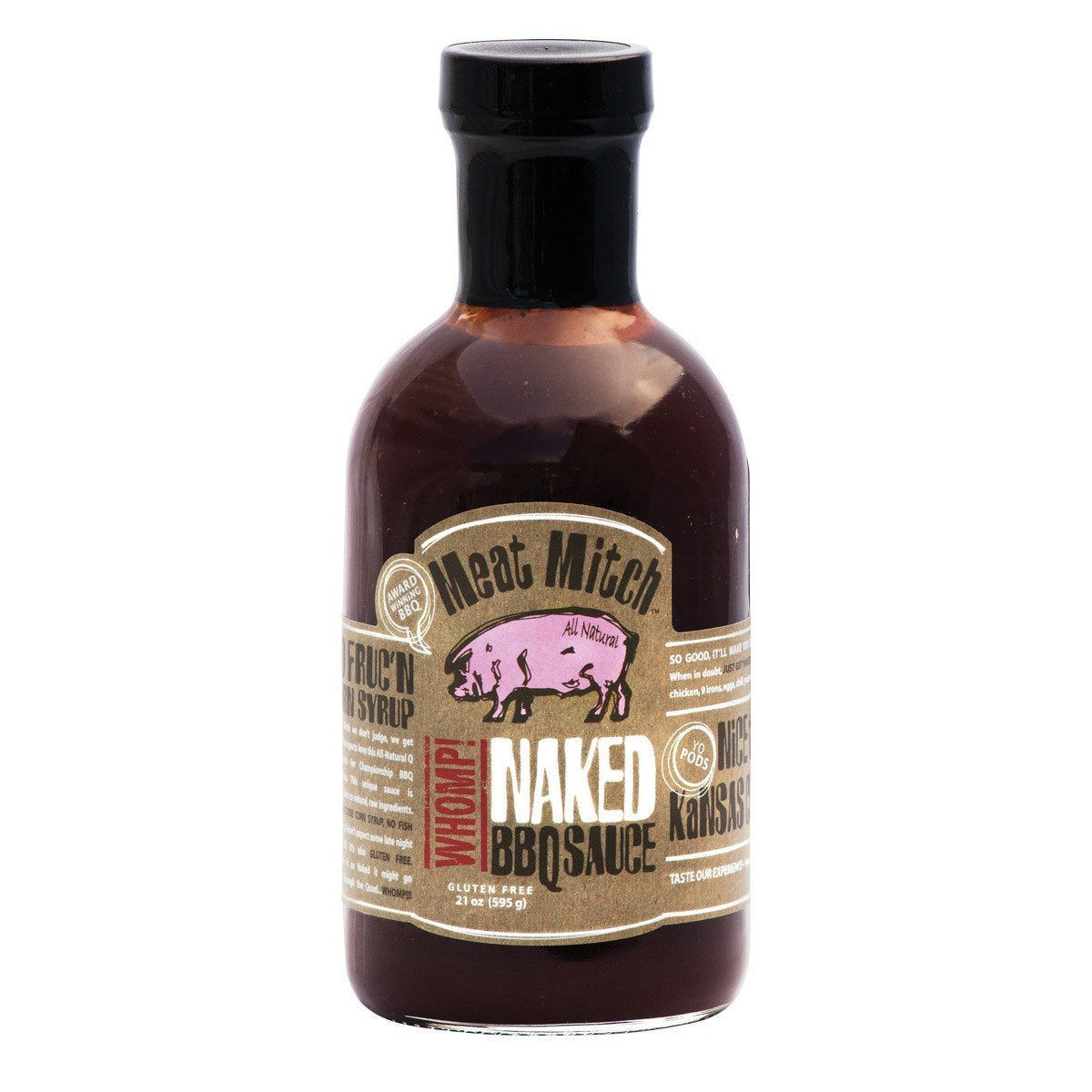 Bbq Sauce Nkd Whomp 21Oz (Pack Of 6)