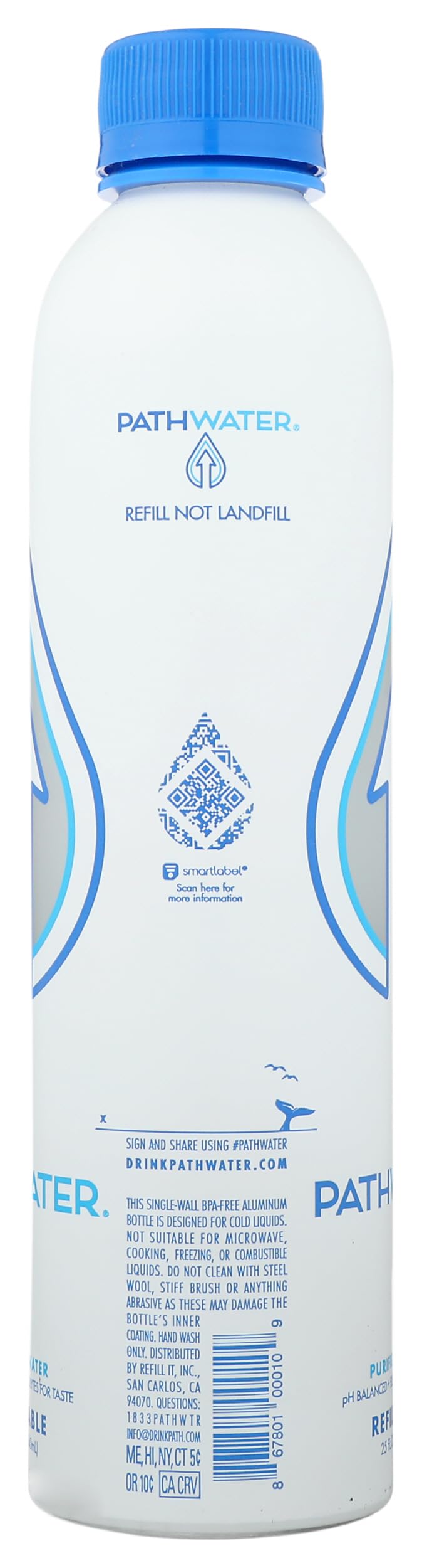 Pathwater Purified Water, 25 FZ