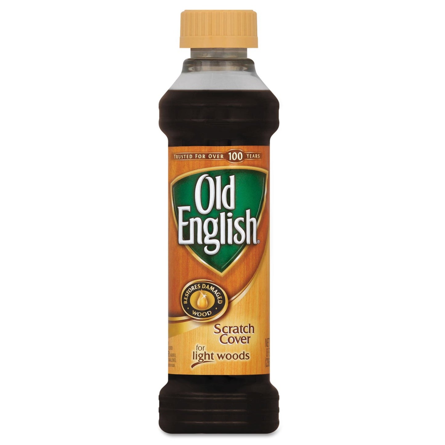 Old English Light Wood Scratch Cover, 8 Oz, 8 Ounce (Pack Of 1), Multicolor