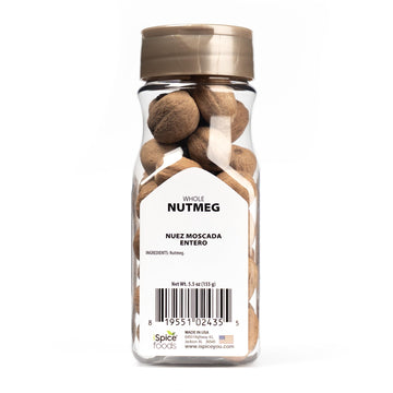 Ispice Premium Nutmeg, Whole Nutmeg Is Gluten Free And Non-Gmo, 100% Natural, Nutmeg Whole Is Used In Coffee, Tea, Hot Chocolate
