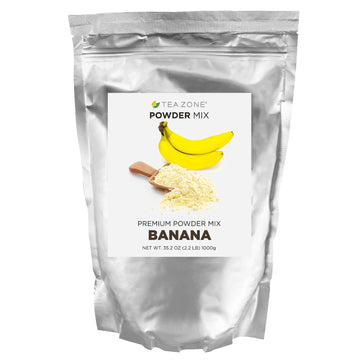 Tea Zone 2.2 Lb Banana Flavor Powder