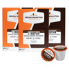 Fresh Roasted Coffee, Ethiopian Yirgacheffe Kochere, Medium Roast, Kosher, K-Cup Compatible, 72 Pods