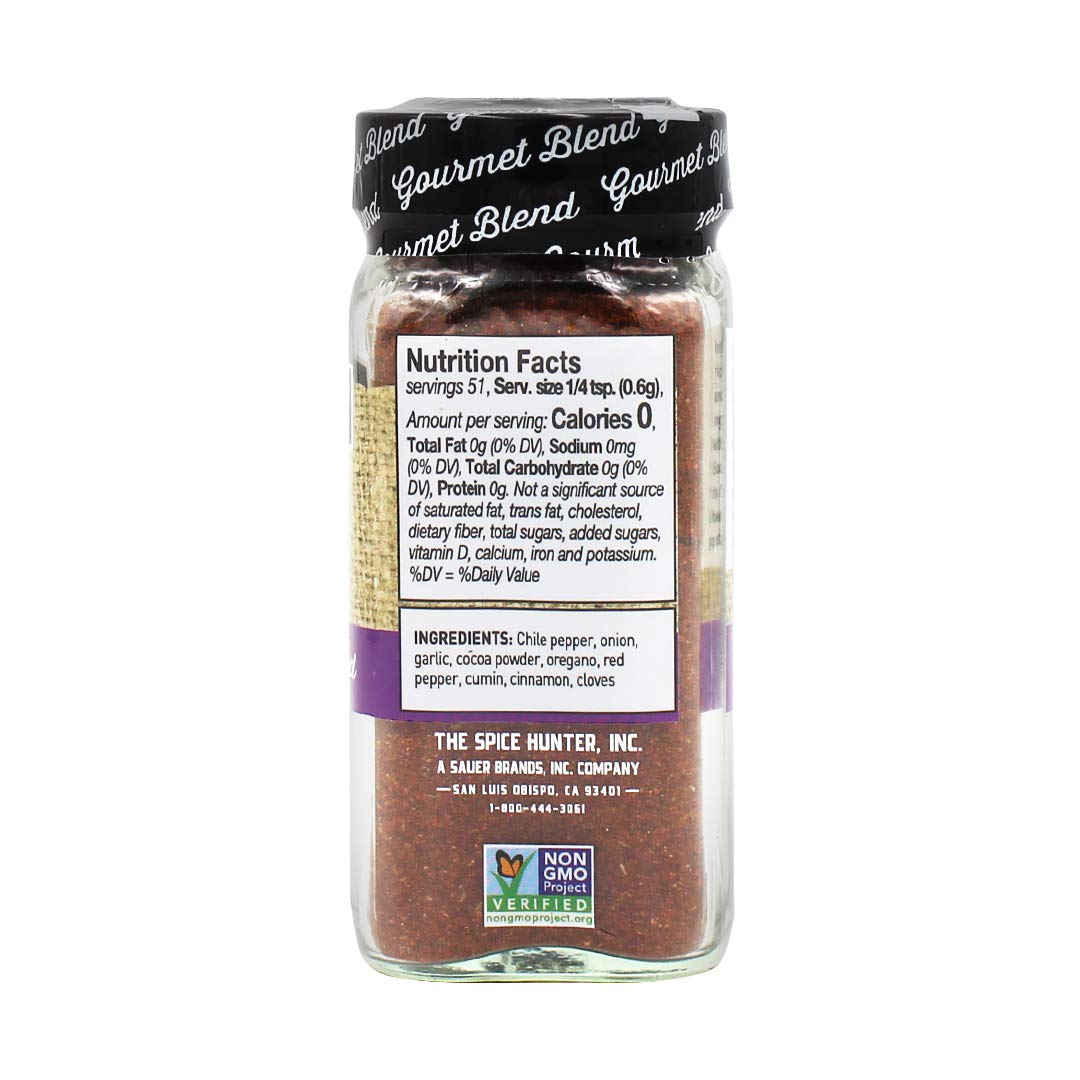 The Spice Hunter Chili Powder Blend, 1.1 Ounce Jar (Pack of 48)