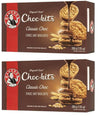 Bakers Choc-kits Crunchy Oat Biscuits/Cookie | Chocolate | Pack of 2 | 32 - 40 Cookies a Box | Kosher | Halal | Real Chocolate