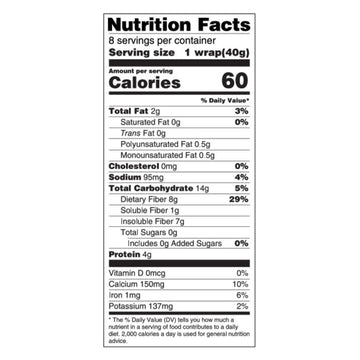 TUMAROS Garden Veggie, 8 Count (Pack of 6)