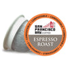 San Francisco Bay Compostable Coffee Pods - Espresso Roast (80 Ct) K Cup Compatible Including Keurig 2.0, Dark Roast