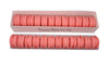 Macarons Gift Box Of 24 - Strawberry French Macarons, Gourmet Cookie Gift Box, Macaroon