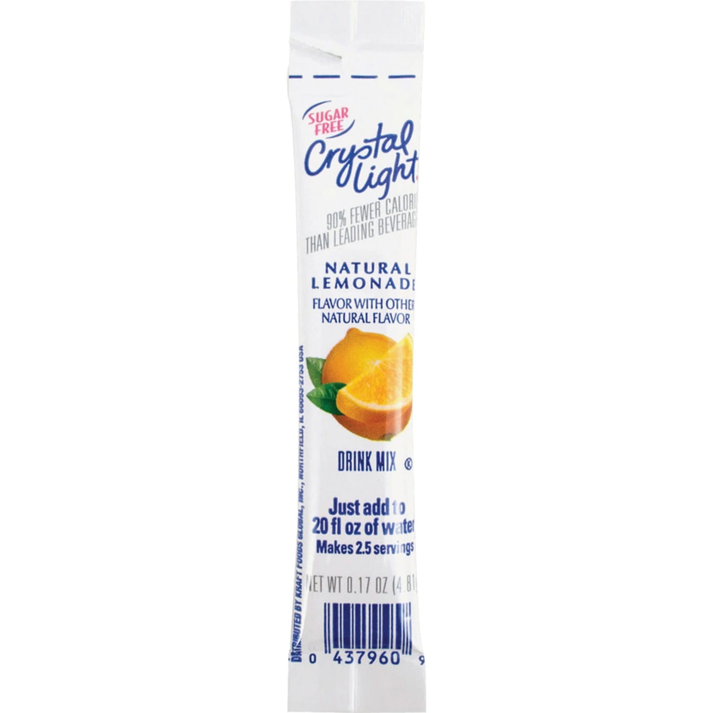 Crystal Light Kraft On-The-Go Mix Lmnade Sticks