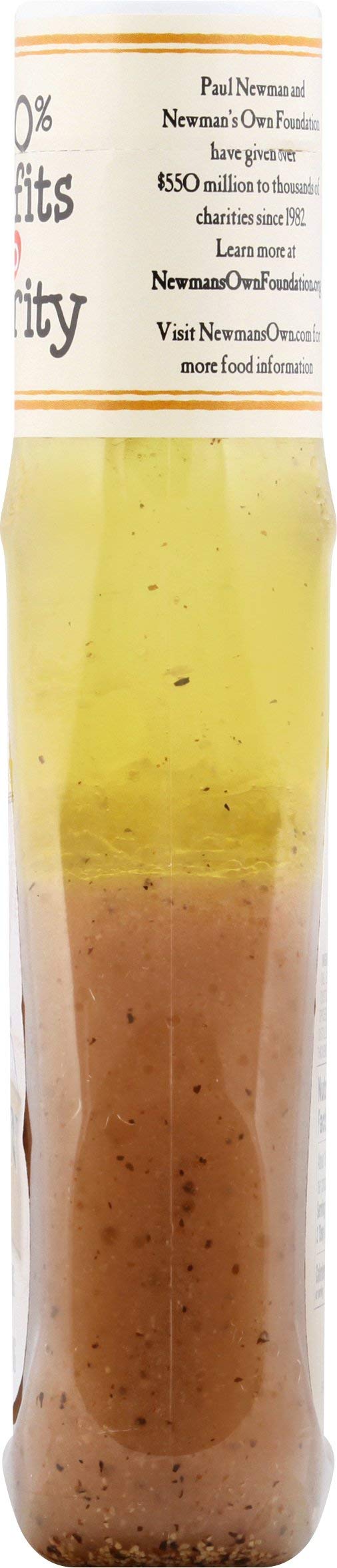 Newmans Own Light Italian Salad Dressing, 16 oz