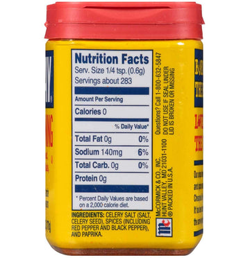 OLD BAY Seasoning, Original, 6 Oz (Pack of 4)