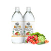 De La Rosa Organic Distilled White Vinegar, Raw & Unfiltered, Kosher For Passover, Vegan & Gluten Free, Great For Salad Dressing